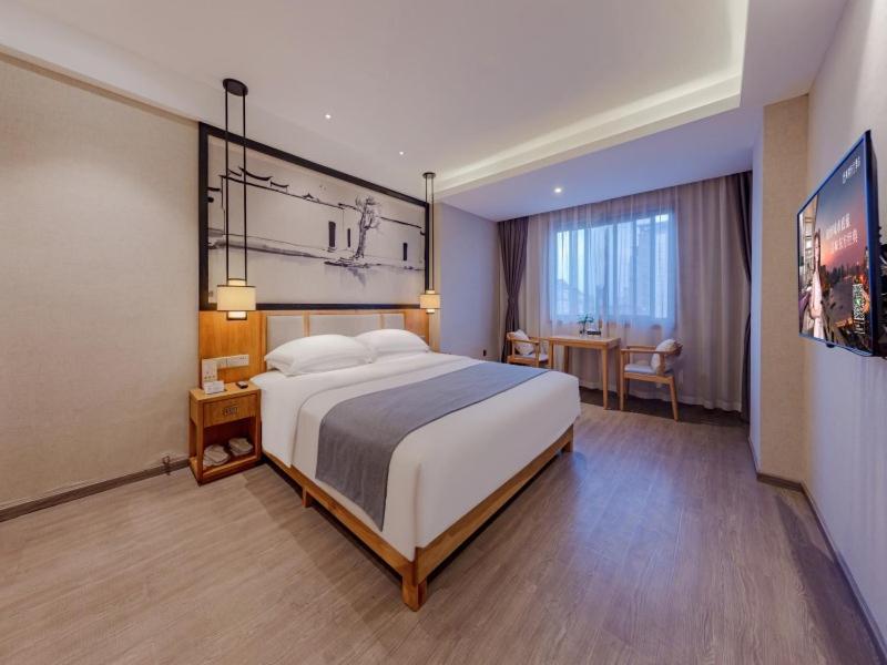 Greentree Eastern Hotel Jiaxing Haining Leather City Nanguanxiang Exterior photo